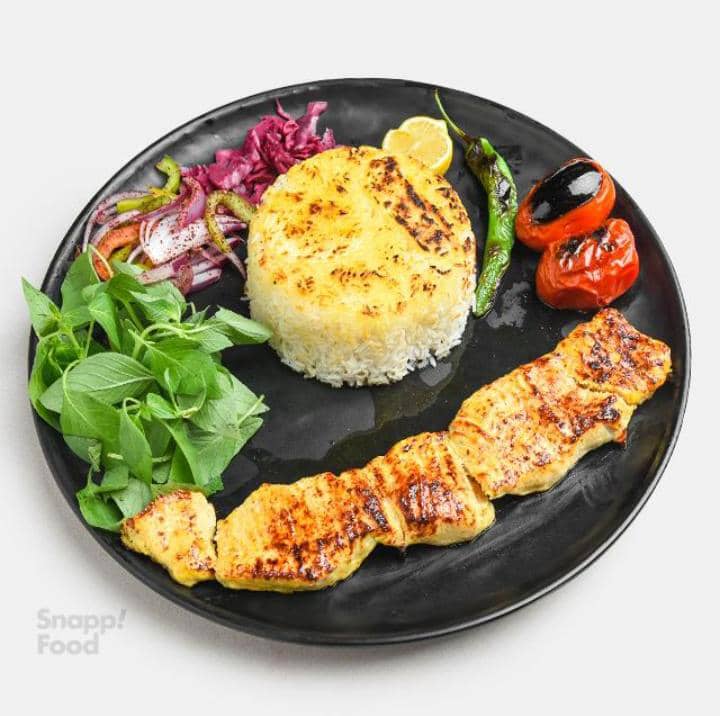 چلو جوجه بدون استخوان 