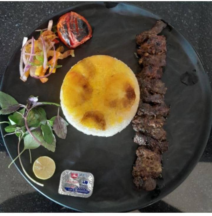 چلو جوجه کباب ترش