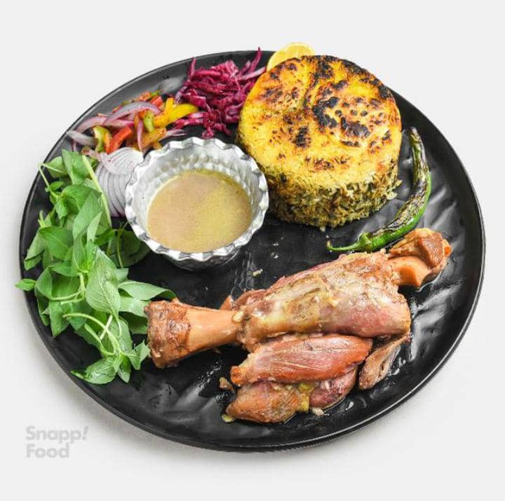 چلو ماهیچه گوسفندی